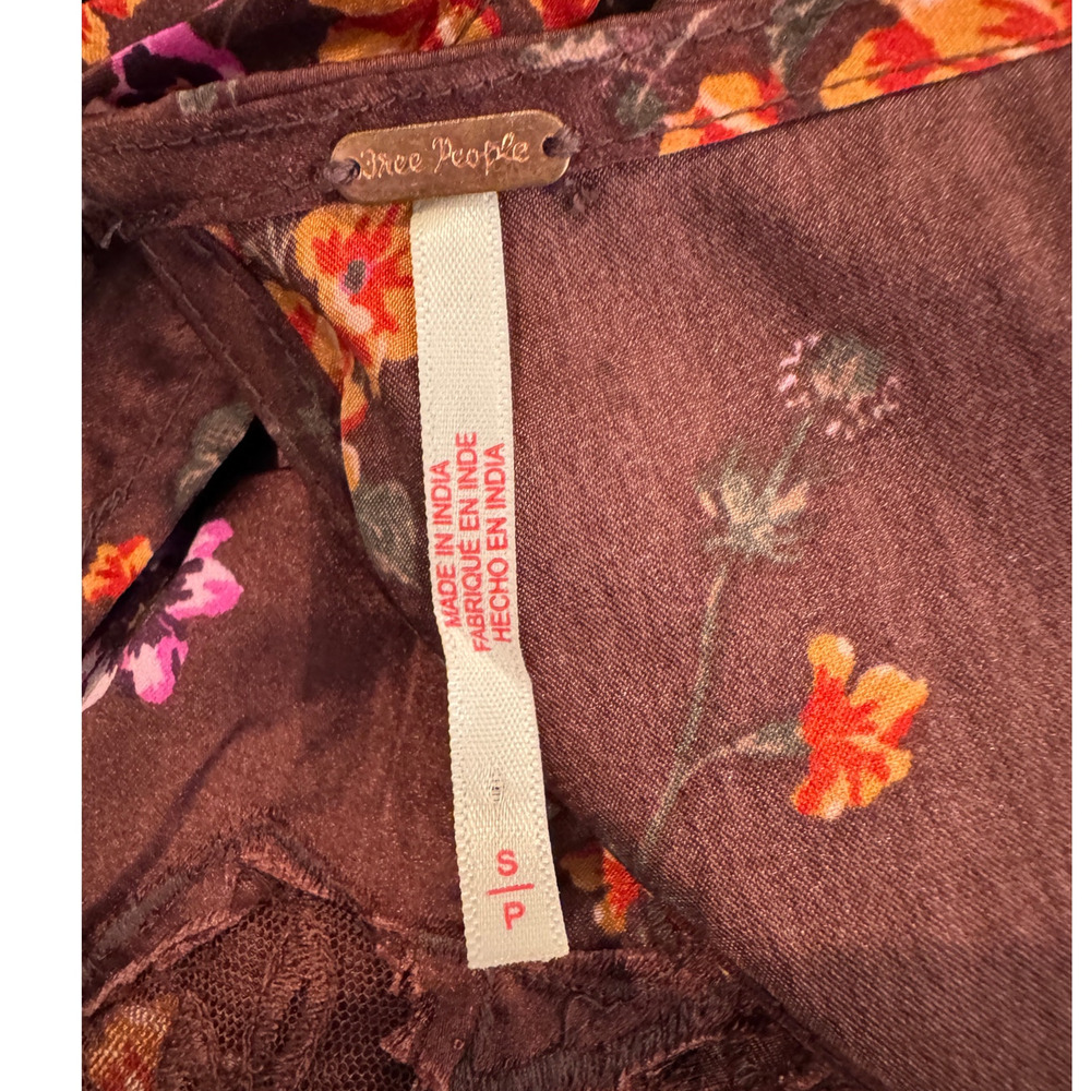 NEW Free People Butterfly Babe Cutout Maxi Dress Size Small - Picture 11 of 14